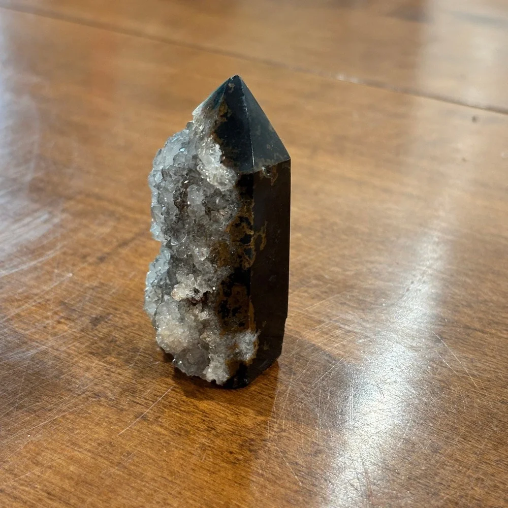 Unbranded polished crystal
